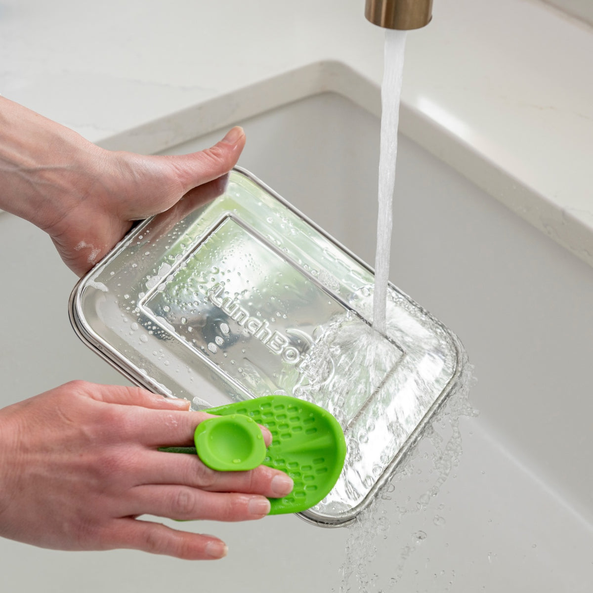 platinum silicone food scrubber