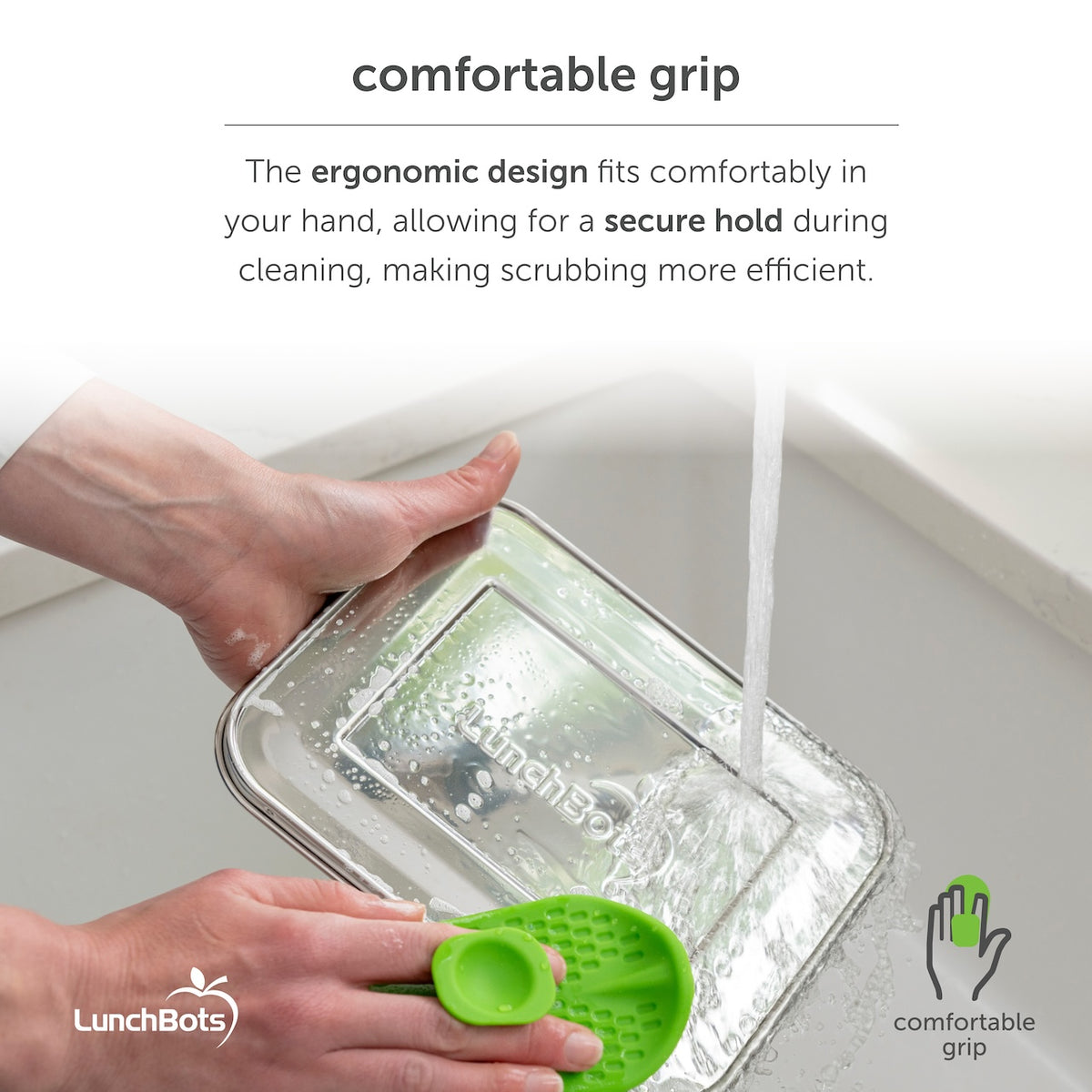 platinum silicone food scrubber
